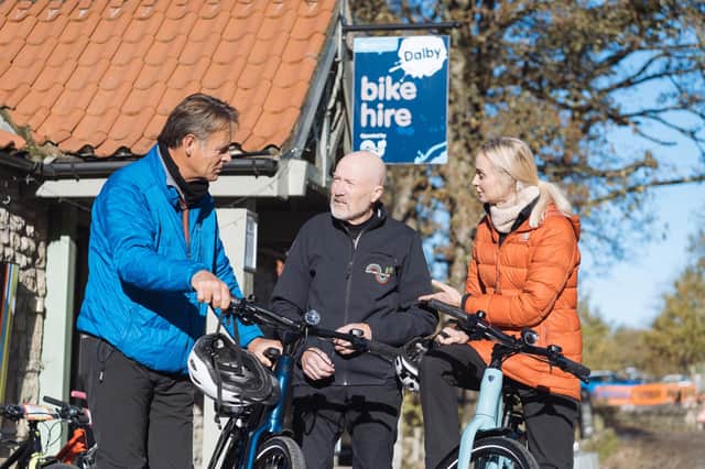 A North York Moors man has been shortlisted for a top tourism award because of his passion for, and dedication to making cycling in Dalby Forest more accessible for all.