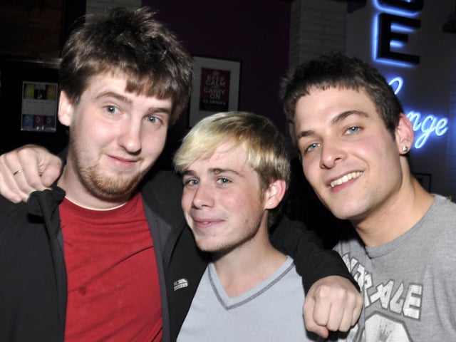 Ricky, James and Tom.