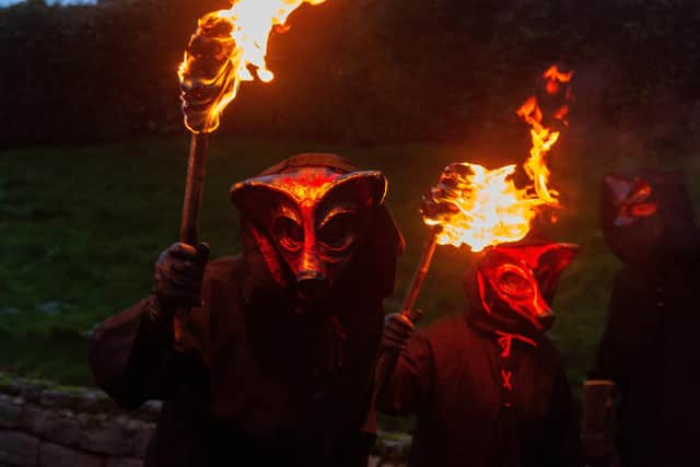 The Krampus, is a horned creature which accompanies Saint Nicholas on his rounds. - Image: Bruce Rollinson