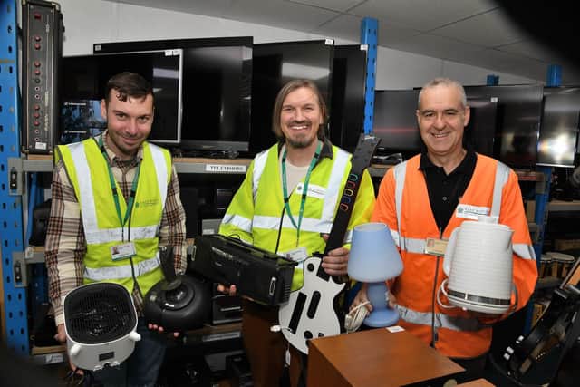 The council is asking people to take anything with a plug, batteries or that needs charging to a waste recycling site.
