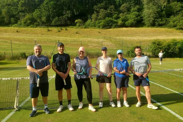 Hackness and Scarborough TC's Mixed A team. Photo by Mark White