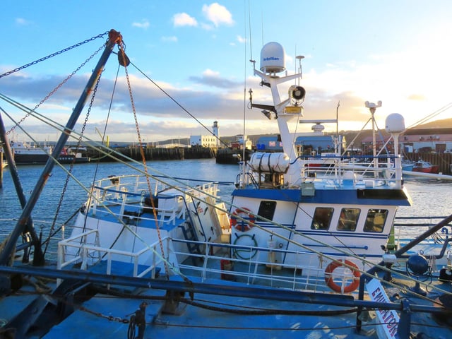 Inner harbour at high tide.