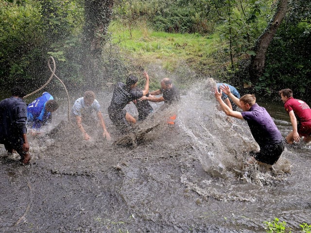 Boys will be boys!