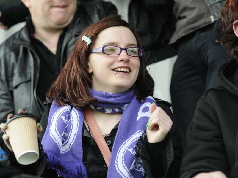 In the stands at the Real Gothic FC v Atletico Gazette football match.
w131702z