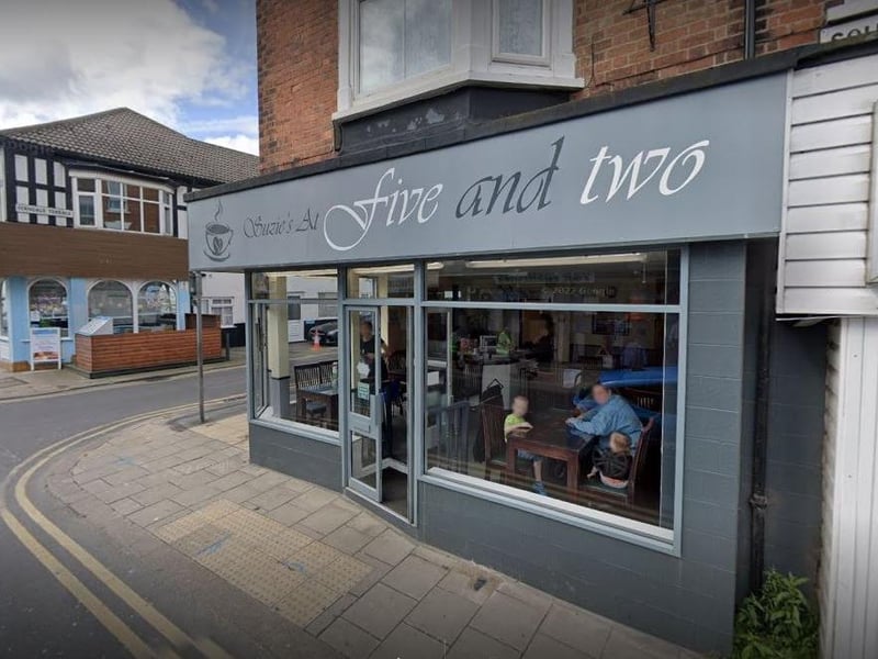 Suzie's At Five And Two is located on South Cliff Road. It received 2 votes.