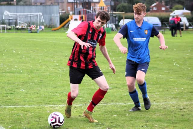 West Pier's Dec Richardson scored a superb solo goal in their cup loss.