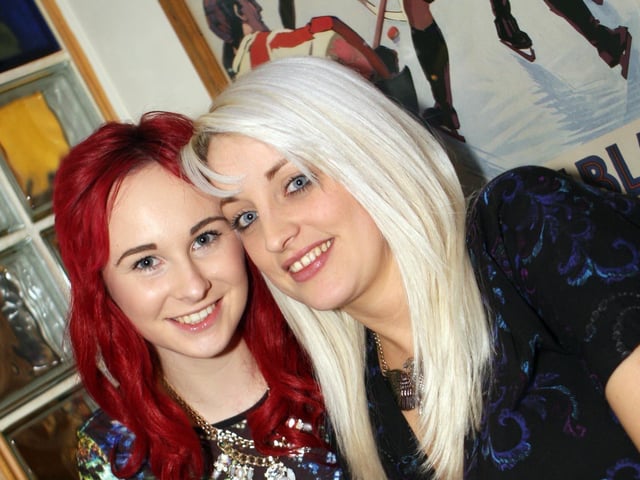 Amber and Lorraine looking amazing in Klosters.