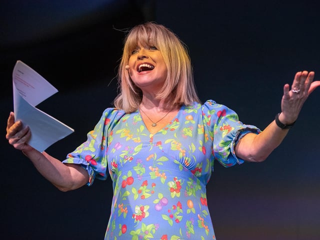 Television presenter Christine Talbot takes to the GYS stage to interview Matt Baker MBE