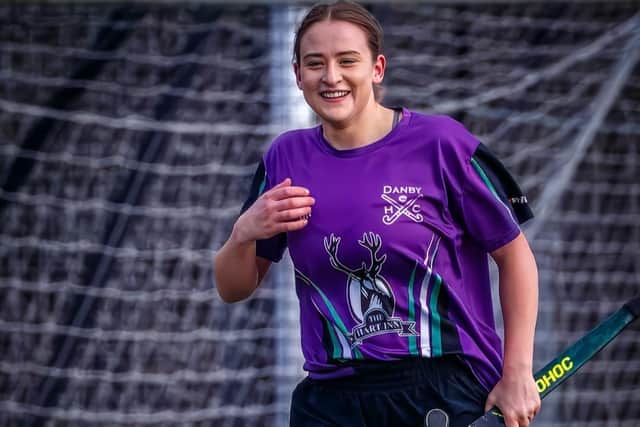Alice Hogarth scored in the 3-1 loss at home to Whitley Bay & Tynemouth. Photo by Brian Murfield