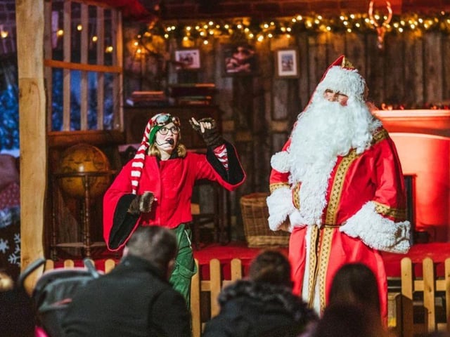 Sledmere House, near Bridlington, is holding their Magical Santa Experience until December 22.  This year’s Great Reindeer Mystery – an actor-led walk through experience with Rusticus Theatre Company – meeting several characters before meeting the big man himself in the Grotto - be sure to tell him what’s on your wish list! Explore the Christmas Village, meet the animals, play festive games, take part in some Christmas activities. Enter the Elf Toy Shop to choose your very own present with the Elves.
Enjoy a festive tractor and trailer ride to see our beautiful herd of Red Deer and a chance to see if you can spot Rudolph while he waits for Santa with his friends.
