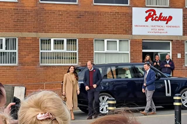 Their Royal Highnesses arrive