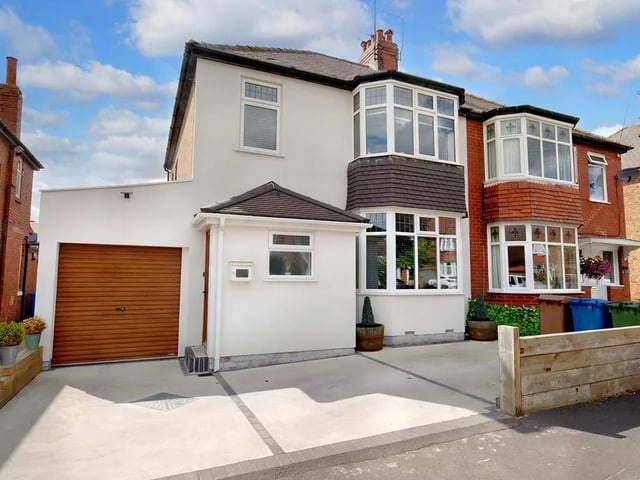 This four bedroom semi-detached house is for sale with Express Estate Agency with a guide price of £300,000.
