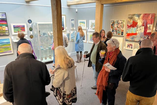 Visitors however can get an exclusive preview thanks to an exhibition featuring artists from this summer’s open studio event at the Inspired by… gallery at Danby Lodge National Park Centre, near Whitby