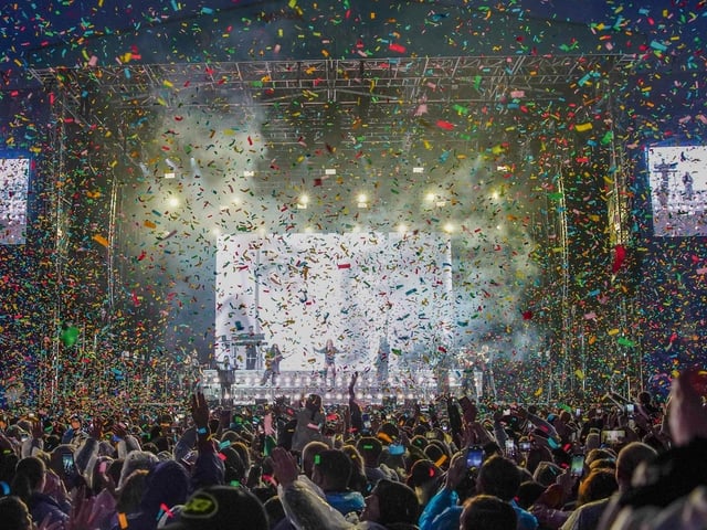 The audience have a wonderful time as Jess Glynne performs live at the OAT.
