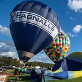 Yorkshire Balloon Fiesta, on the Knavesmire, York.