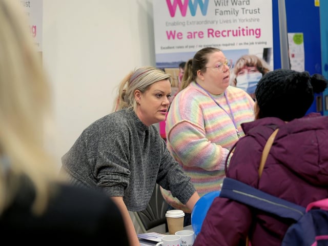 At the Wilf Ward Family Trust stand