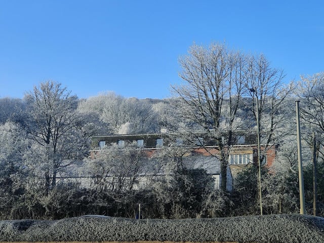 Wintry scenes on Seamer Road.
picture: David Hamilton.