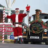 The Santa Express land train will be up and running on every weekend starting November 25 until Christmas Eve.