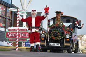 The Santa Express land train will be up and running on every weekend starting November 25 until Christmas Eve.