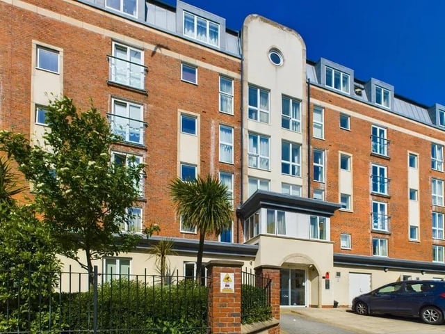 This one bedroom and one bathroom flat is for sale with Hunters with a guide price of £170,000.