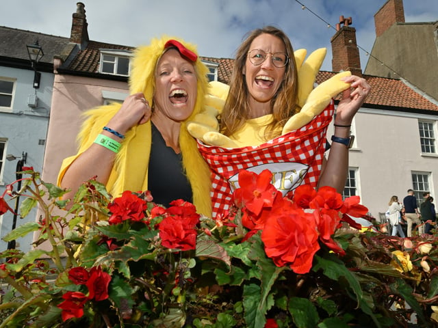 Some cracking food costumes! photo: Richard Ponter