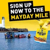 Scarborough RNLI has put out its own Mayday call to help raise vital funds - Image credit: RNLI/Nick Gough