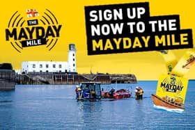 Scarborough RNLI has put out its own Mayday call to help raise vital funds - Image credit: RNLI/Nick Gough