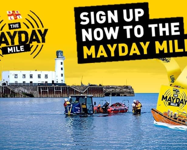 Scarborough RNLI has put out its own Mayday call to help raise vital funds - Image credit: RNLI/Nick Gough