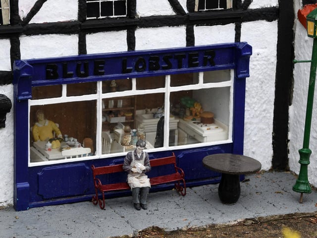Outside the Blue Lobster.Picture: Jonathan Gawthorpe