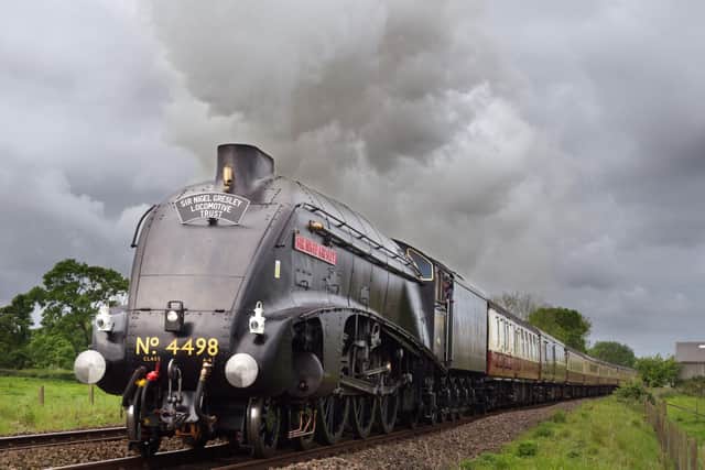 Sir Nigel Gresley returns to the North Yorkshire Moors Railway.