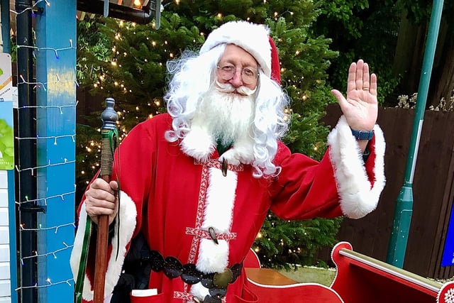 Santa at Scarborough Sparkle