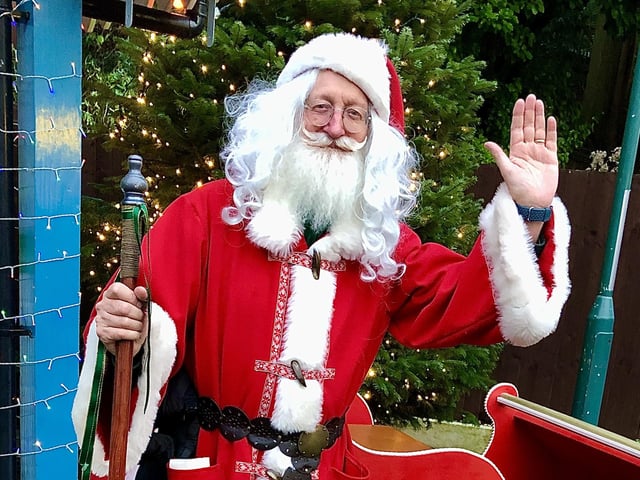 Santa at Scarborough Sparkle
