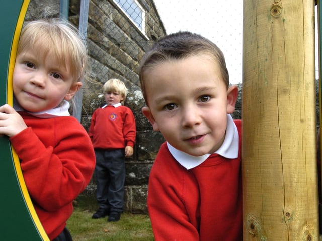 2007. Egton New starters are Jessica Ogram, Callum Hare and a shy David Brown
