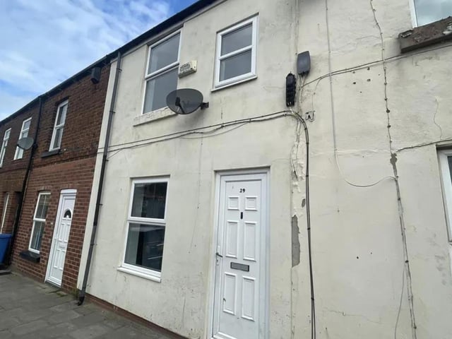 This two bedroom, one bathroom terraced home is for sale with Ellis Hay for £127,500.