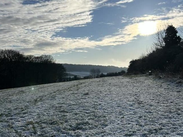 Heidi Yorke captured this chilly image at Falsgrave Park.