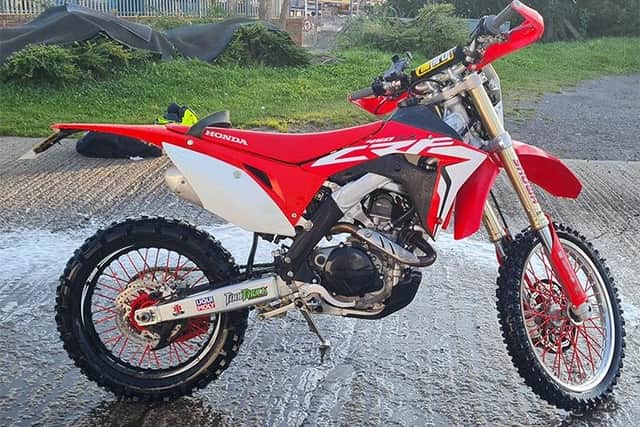 The motorbikes were stolen overnight between November 1 and 2