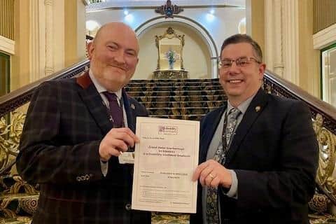 Mark Johnston General Manager and Andrew Tunstall Rooms Division Manager at The Grand Hotel