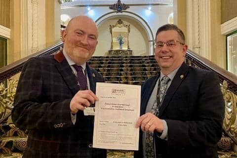 Mark Johnston General Manager and Andrew Tunstall Rooms Division Manager at The Grand Hotel