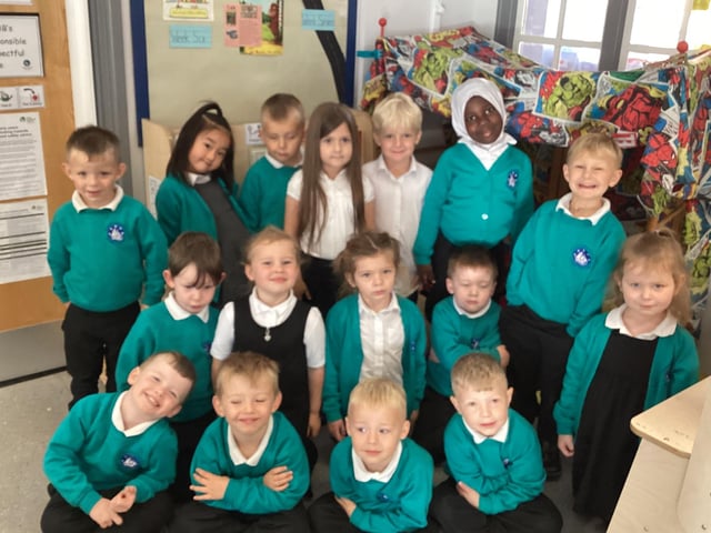 New starters at Thomas Hinderwell School, Scarborough.