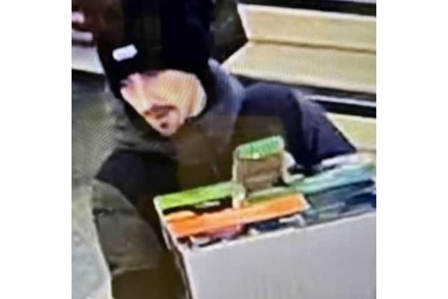 Police have released an image of a man they would like to speak to in connection with the incident