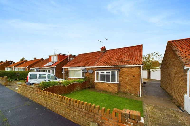 This one bedroom semi-detached bungalow is for sale with Hunters for £130,000.