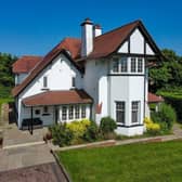 The front aspect of the handsome Edwardian style home for sale in Scalby.