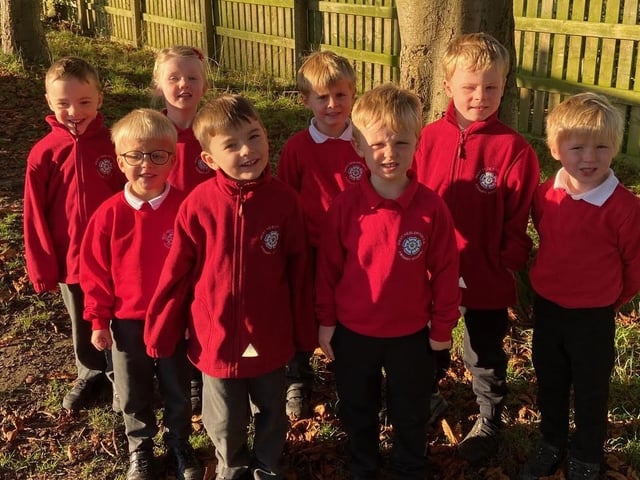 West Heslerton School new starters.