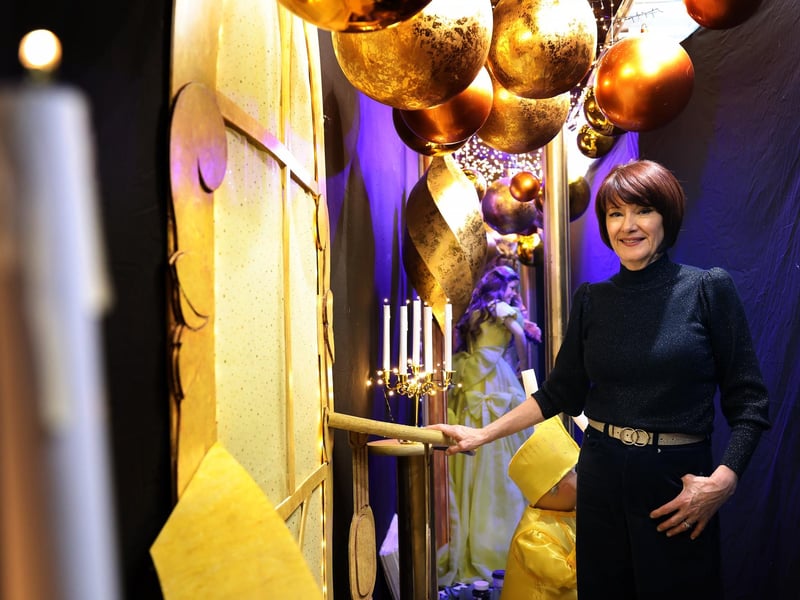 Julia Wray has bought the Beauty and the Beast theme to life