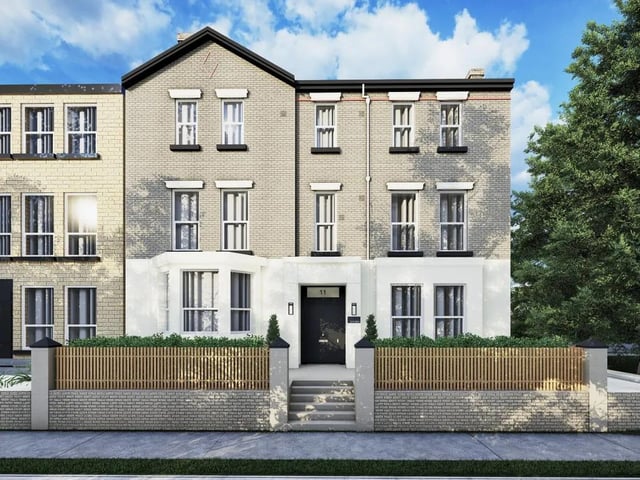 This two bedroom and one bathroom flat is for sale with Reeds Rains with a guide price of £170,000.