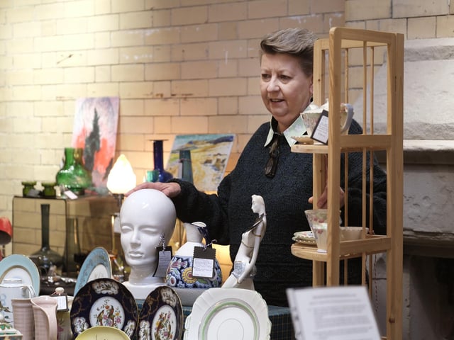 The fair showcased unique vintage furniture and homewares from the 1920s to the 1980s.