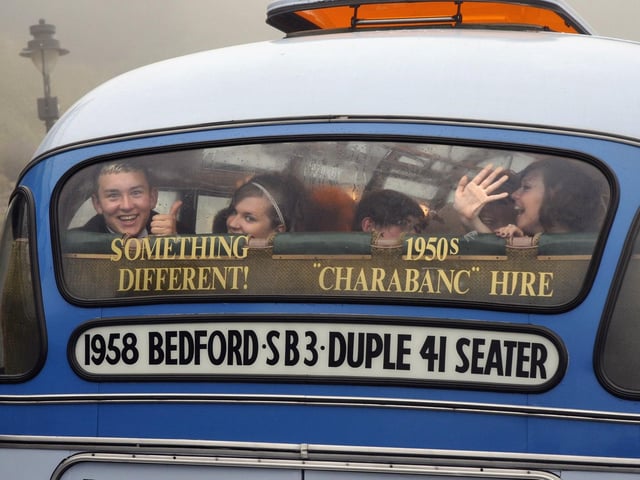 In 2009, Myah Ashkenazy hired a classic 1958 Bedford Duple coach (from Coastal and Country Coaches of Whitby) for all her friends to travel to the prom.