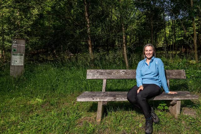 Kerry Fieldhouse, Lineside Conservation Officer at North Yorkshire Moors Railway.
