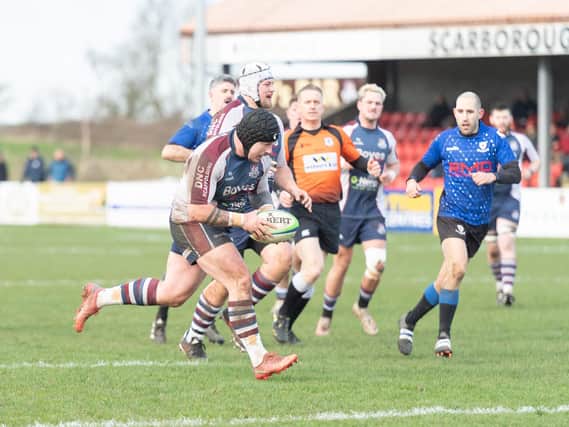 Sam Dawson scored two tries in Scarborough RUFC's 54-10 home win against Glossop.
