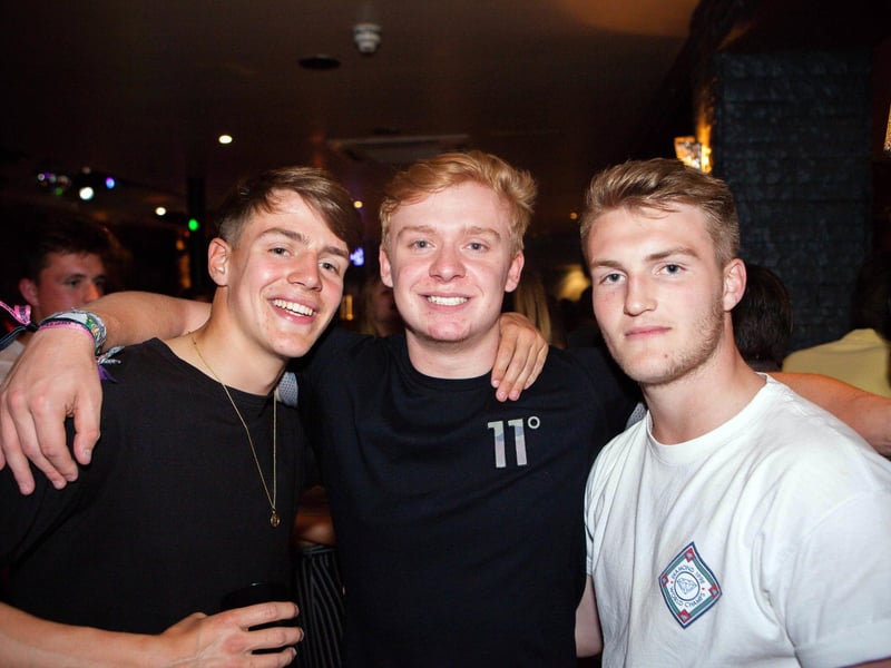 Ben, Callum, & Drew in Blue Lounge